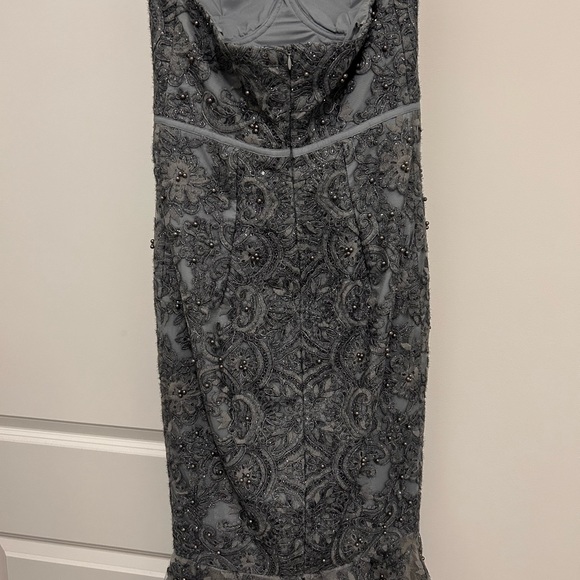 Blk Sheep Lace Overlay Lavender Dress - Picture 5 of 5